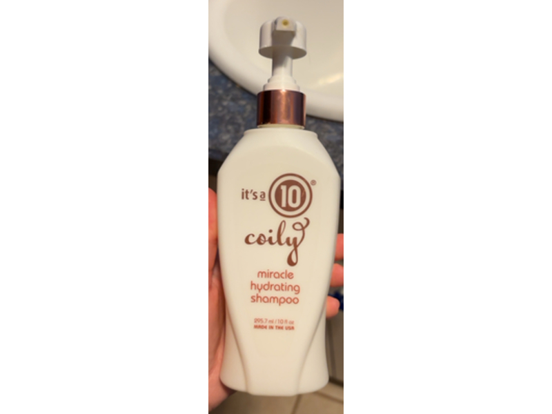 It's A 10 Coily Miracle Hydrating Shampoo, 10 oz/295.7 mL