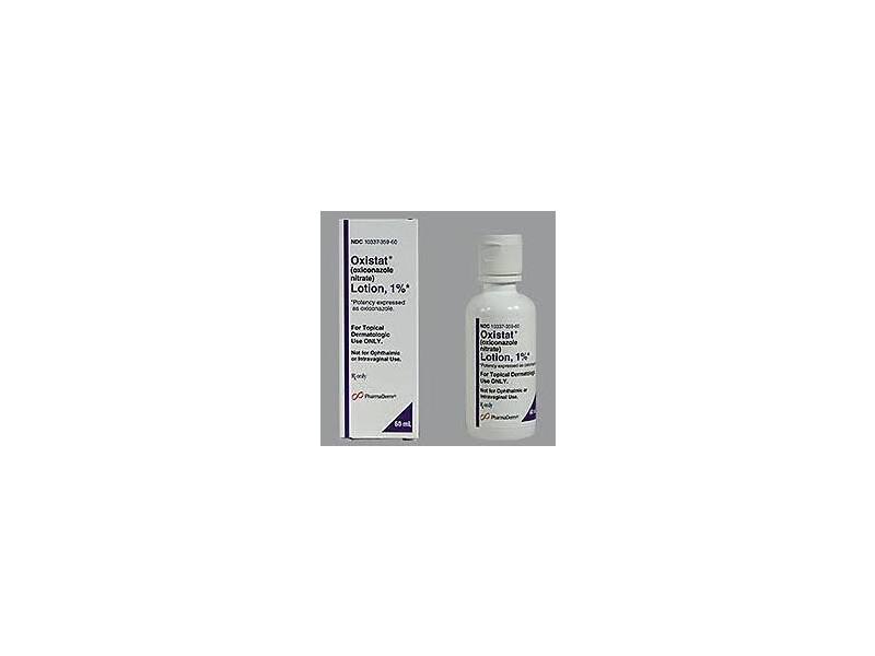 Oxistat (oxiconazole nitrate) Lotion, 1% Pharmaderm (RX) Ingredients ...