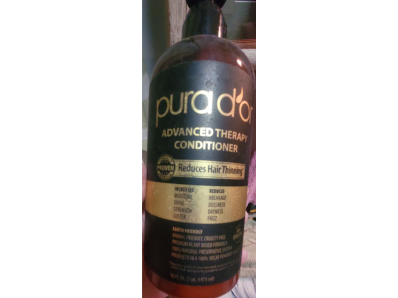 Pura D'or Advanced Theraphy Conditioner, 16 fl oz/473 mL