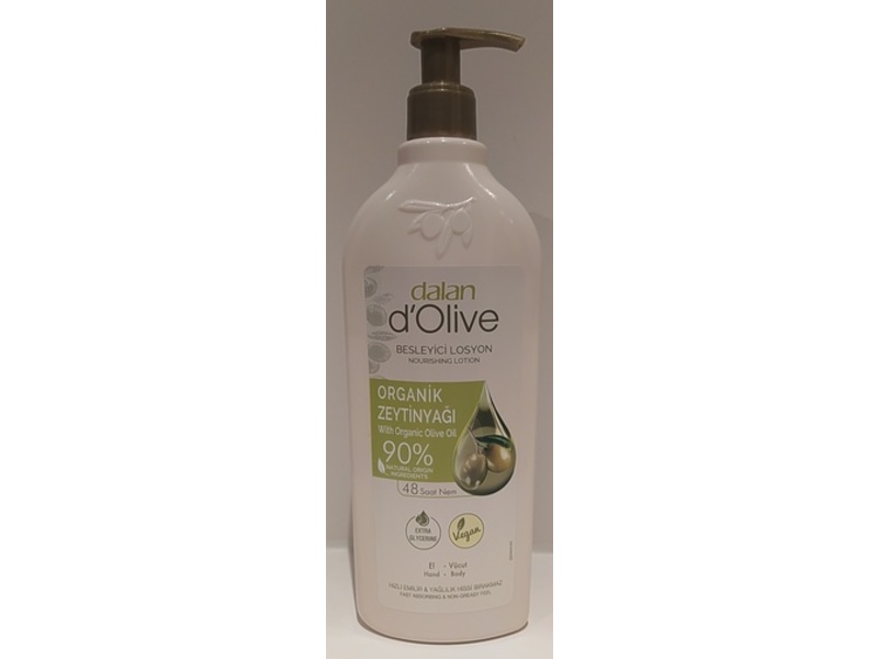 Dalan d´Olive Body Lotion, Organic Olive Oil, 400 mL
