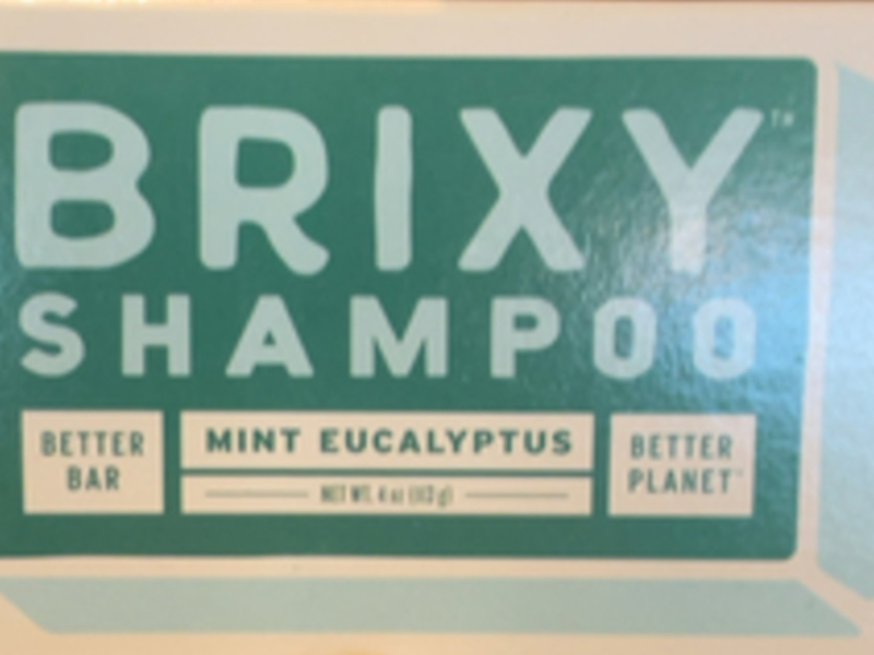 Brixy Shampoo Bar, Mint Eucalyptus, 4 oz/113 g