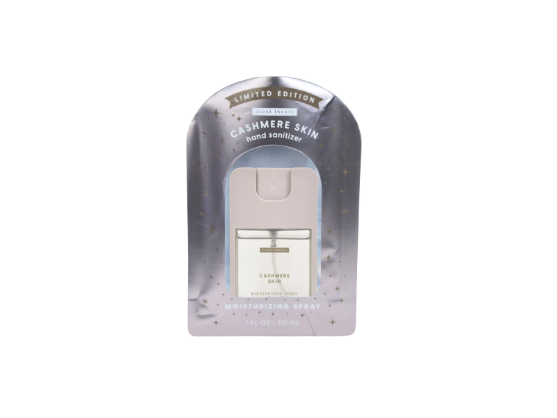 Scent Theory Moisturizing Spray Hand Sanitizer, Cashmere Skin, 1 fl oz/30 mL