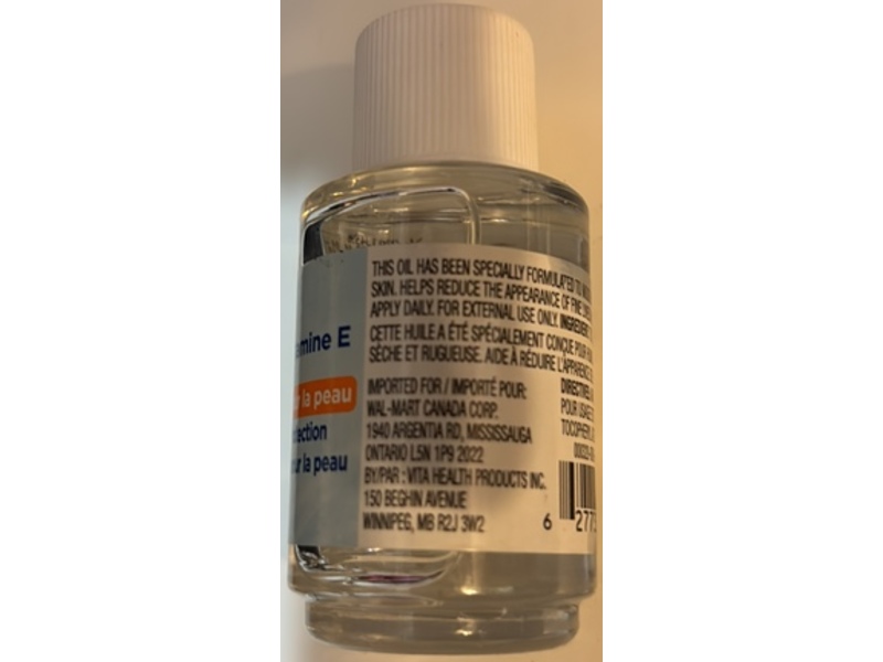 Equate Skin Oil, Vitamin E, 30 mL