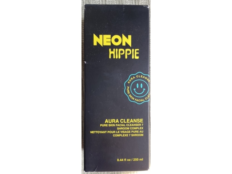 Neon Hippie Aura Facial Cleanser, 7 Shroom Complex, 8.44 fl oz/250 mL