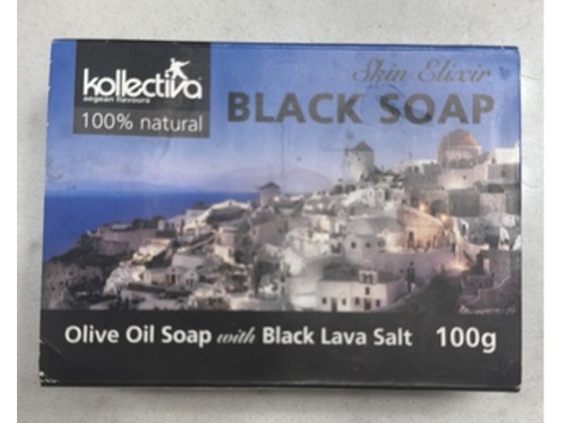 Kollectiva Skin Elixir Black Soap, 100 g