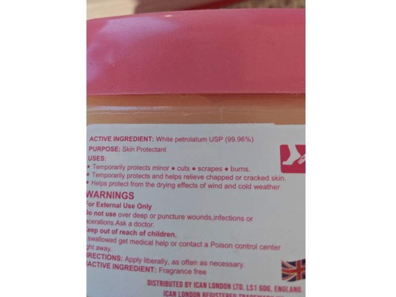 Ican London Rich Conditioning Jelly, Rose, 13 oz/368 g