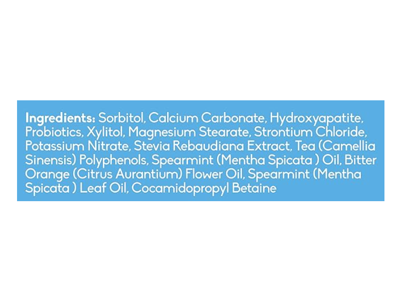 The Humble Co. Spearmint Sensitive Toothpaste Tablets, Spearmint, 60 Count