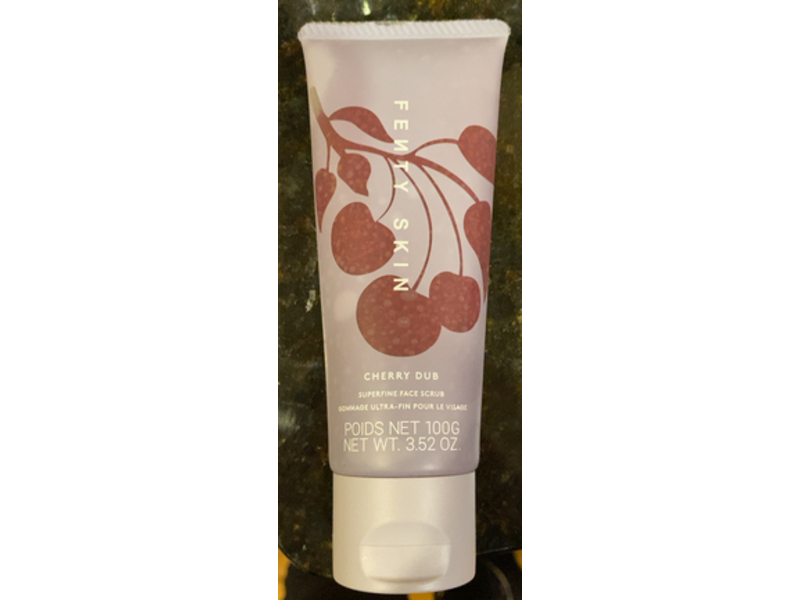 Fenty Skin Superfine Daily Cleansing Face Scrub, Cherry Dub, 3.52 oz/100 g