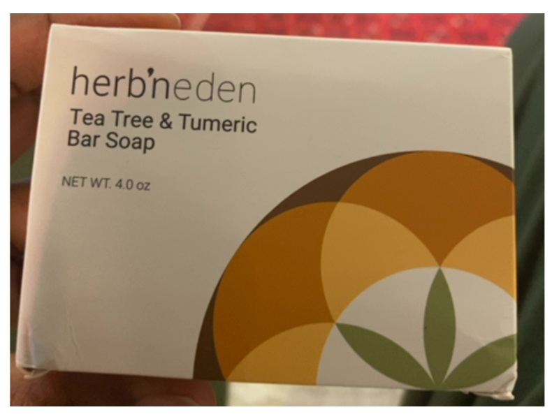 Herb'neden Tea Tree & Turmeric Bar Soap, 4.0 oz