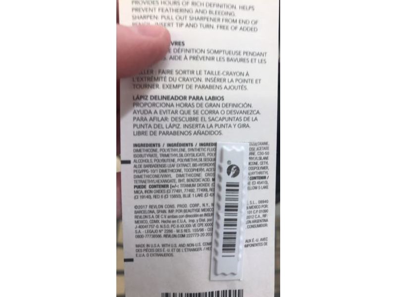 Revlon Colorstay Lip Liner, 675 Red, 0.01 oz/0.28 g