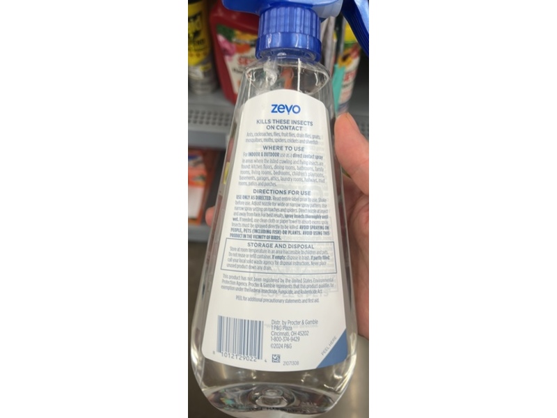 Zevo Multi Insect Killer Spray, 16 fl oz/473 mL, 3 Count