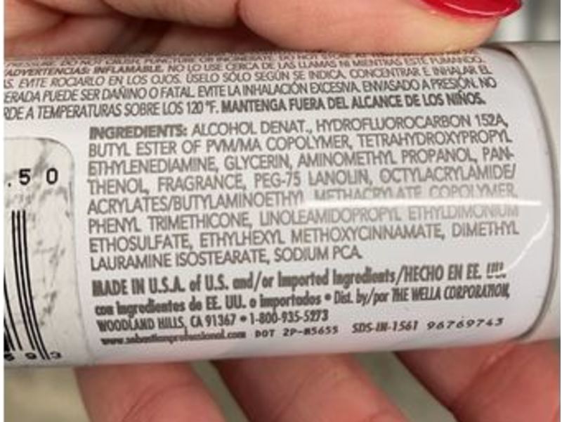 Sebastian Professional Shaper Plus Extra Hold Hairspray, 1.5 oz/43 g