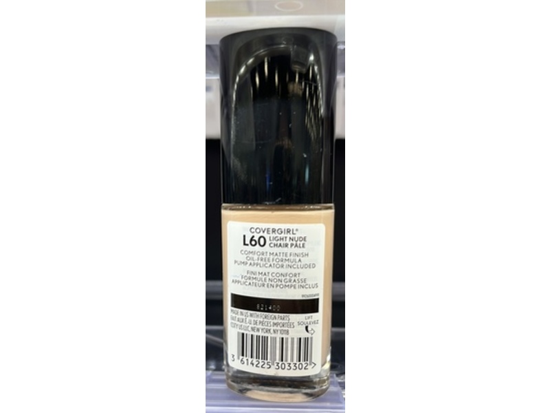 CoverGirl Trublend Matte Made Foundation, L60 Light Nude, 1 fl oz/30 mL