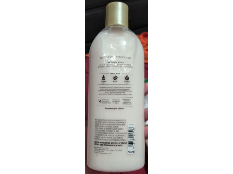 Bath & Body Works Moisturizing Conditioner, Brightest Bloom, 16 fl oz/473 mL