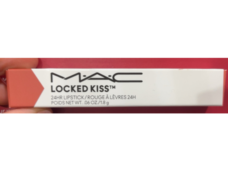 M.A.C Locked Kiss Lipstick, Mischief, 0.06 oz/1.8 g