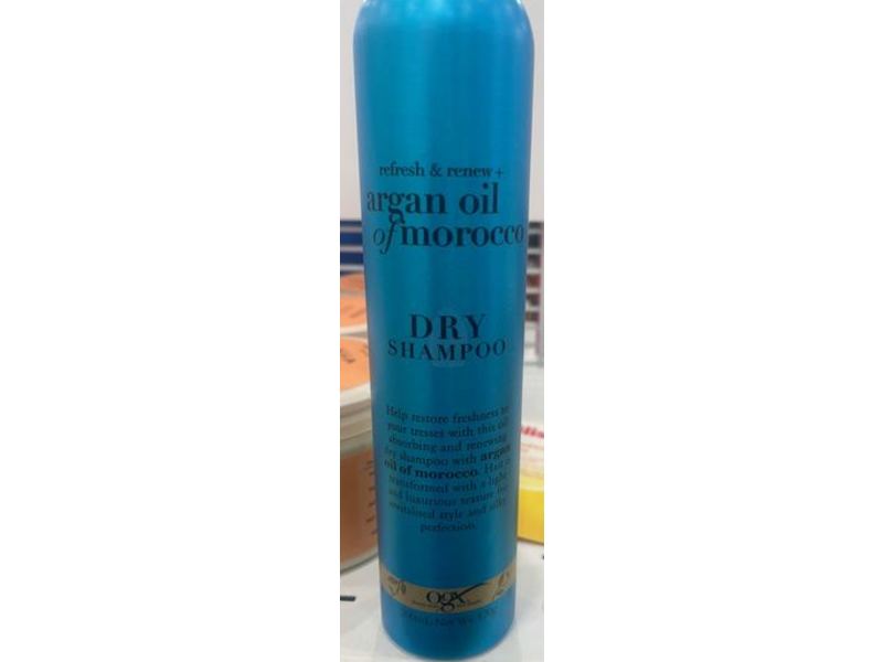 OGX Refresh & Renew + Argan Oil Of Morocco Dry Shampoo, 200 mL