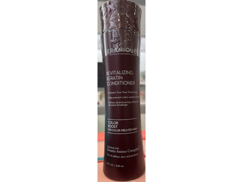 Keranique Revitalizing Keratin Conditioner, Color Boost, 8 fl oz/240 mL