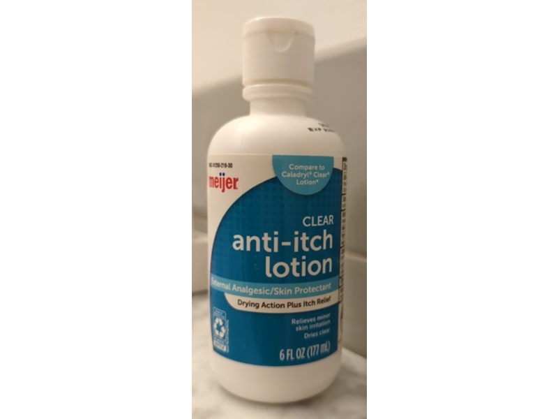 Meijer Clear Ant-Itch Lotion, 6 fl oz/177 mL
