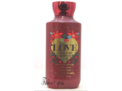 Bath & Body Works Body Lotion, Love Cotton Candy Champagne, 8 fl oz/236 mL