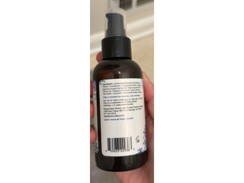 Cibu Nourishing Lightweight Oil, 4 fl oz/118 mL