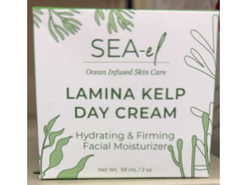 Sea-el Lamina Kelp Facial Moisturizer Day Cream, Hydrating & Firming, 2 oz/59 mL
