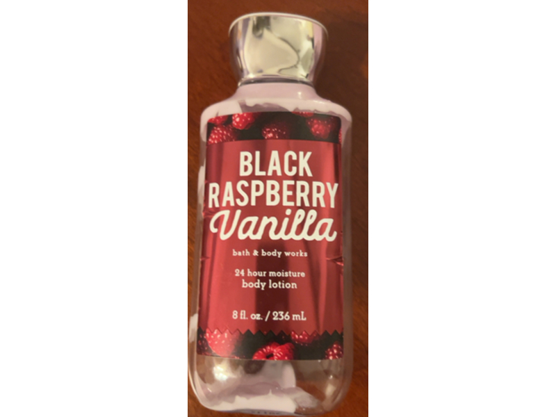 Bath & Body Works Body Loation, Black Raspberry Vanilla, 8 fl oz/36 mL