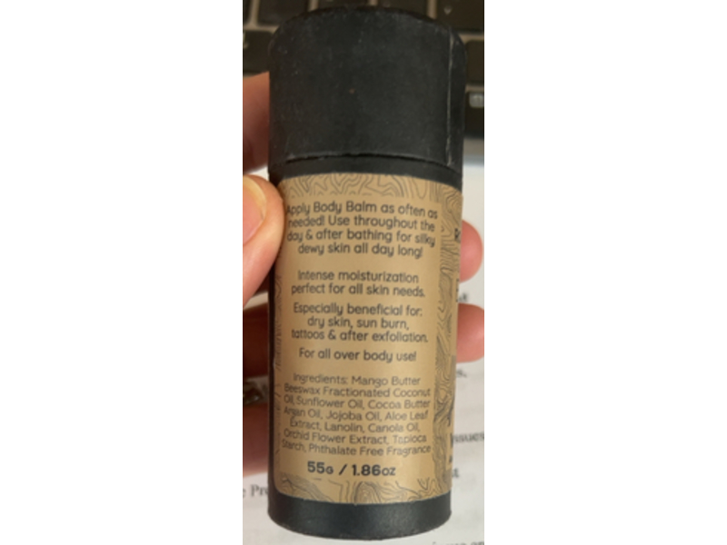 Rock Creek Soaps Body Balm, Aloe & Jojoba, 1.86 oz/55 g