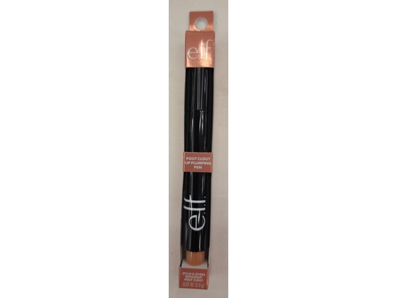 e.l.f. Pout Clout Lip Plumping Pen, Just Peachy, 0.07 oz/2.0 g