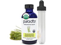 Pura d'or Therapeutic Grade Essential Oil, Lemongrass, 4 fl oz/118 mL - Image 2