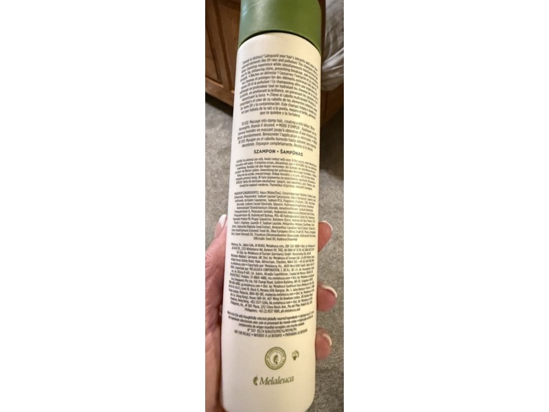 Melaleuca Seibella Shampoo, Olive Fruit & Almond, 10 fl oz/296 mL