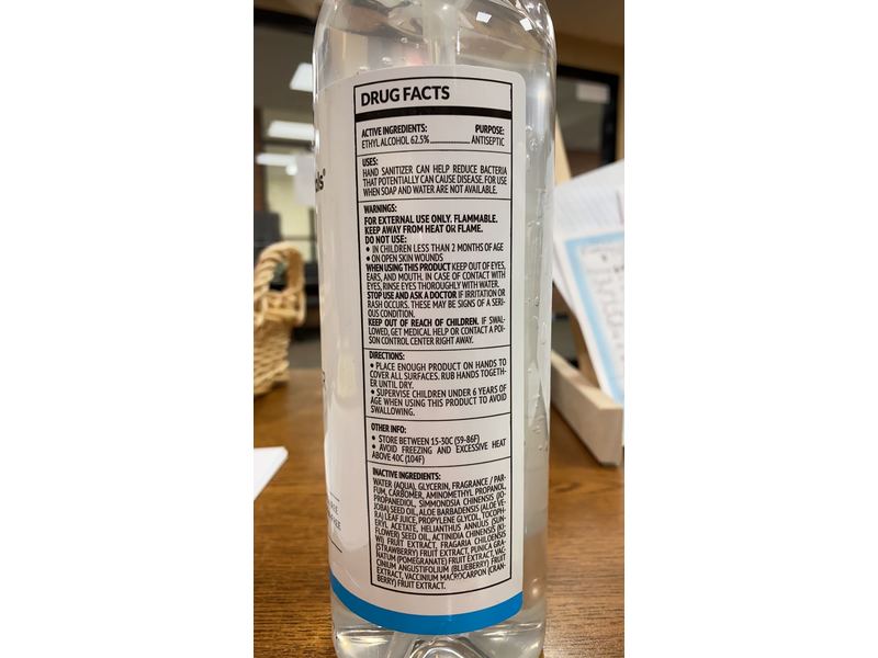 Artnaturals Hand Sanitizer, Scent Free, 32 fl oz / 946 mL