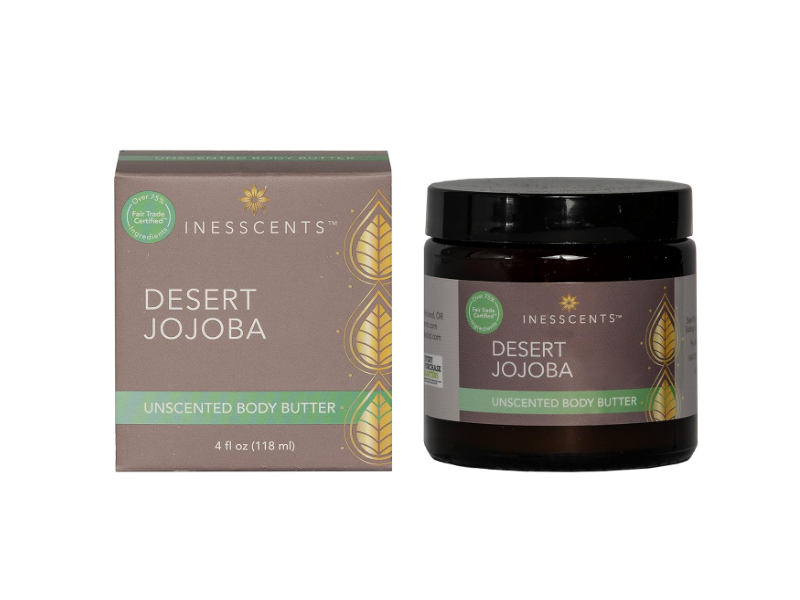 Inesscents Desert Jojoba Unscented Body Butter, 4 fl oz/118 mL