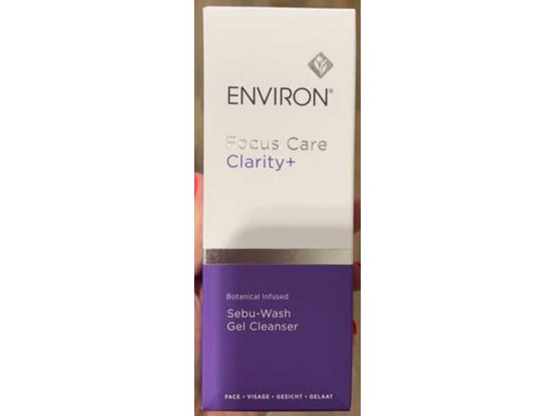 Environ Focus Care Clarity+ Sebu-Wash Gel Cleanser, Botanical Infused, 150 mL