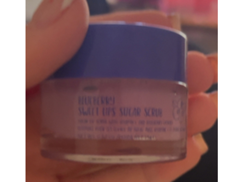 W7 Sweet Lip Sugar Scrub, Blueberry, 15 g