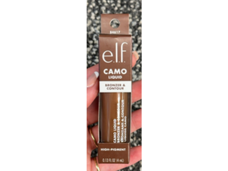 e.l.f. Camo Liquid Bronzer & Contour, 9 Deep/Rich, 0.13 fl oz/4 mL