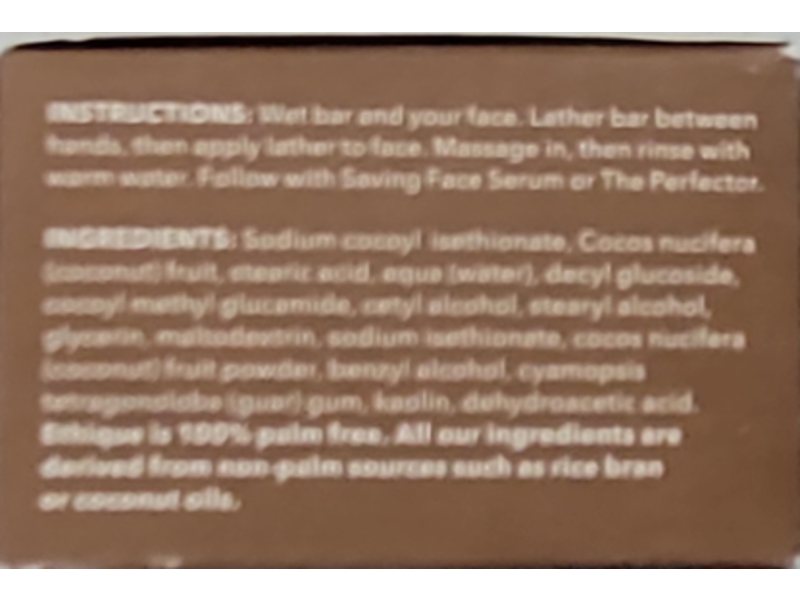 Ethique Bliss Bar, 3.88 oz/110 g