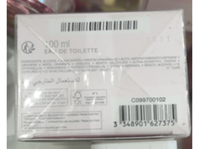 Dior Miss Eau de Toilette, Blooming Bouquet, 100 mL