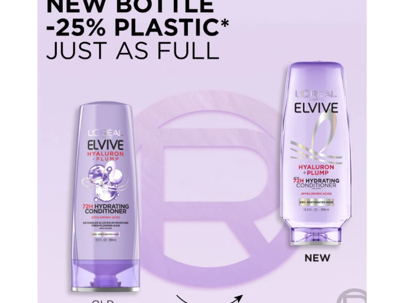 L'Oreal Paris Elvive Conditioner, Hyaluron Plump, 300 mL