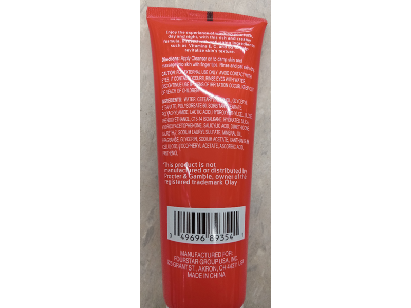 b.pure Revitalizing Cream Cleanser 4 fl oz/120 mL