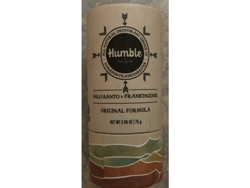 Humble Deodorant, Sweet & woodsy, 2.65 oz/75 g