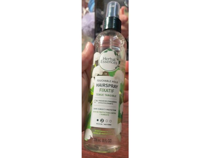 Herbal Essences Touchable Hold Hairspray, 8 fl oz/236 mL, Pack Of 3