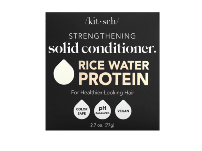 Kitsch Strengthenig Solid Conditioner, Rice Water Protein, 2.7 oz/77 g