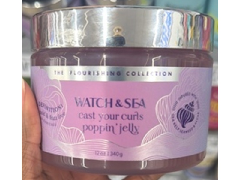 Watch & Sea Cast Your Curls Poppin’ Jelly, 12 oz/340 g