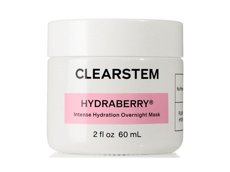 CLEARSTEM Hydraberry Intense Hydration Overnight Mask, 2 fl oz/60 mL