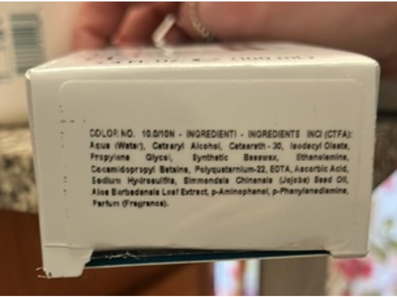 Euforacolor Hair Color Cream, 10N Natural Blonde. Blonde. 3.34 fl oz/100 mL