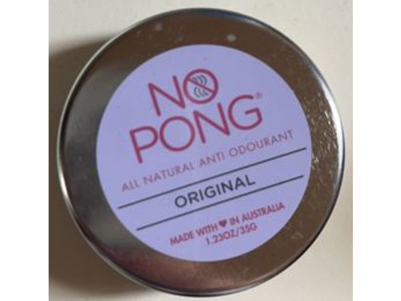 No Pong Anti-Odourant, Original, 1.23 oz/35 g