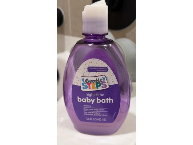 Gentle Steps Night-Time Baby Bath, 13.6 fl oz/400 mL