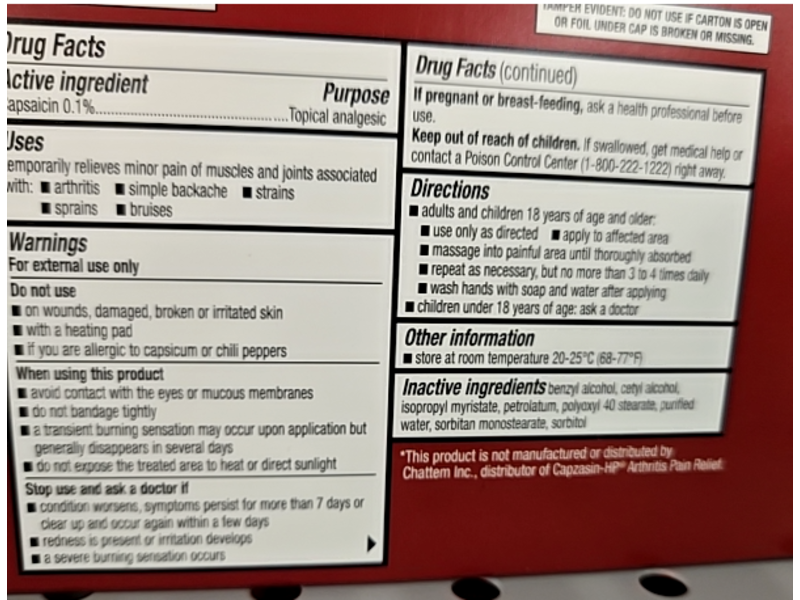 Cvs Health Arthritis Pain Relief, High Potency, 1.5 oz/42.5 g