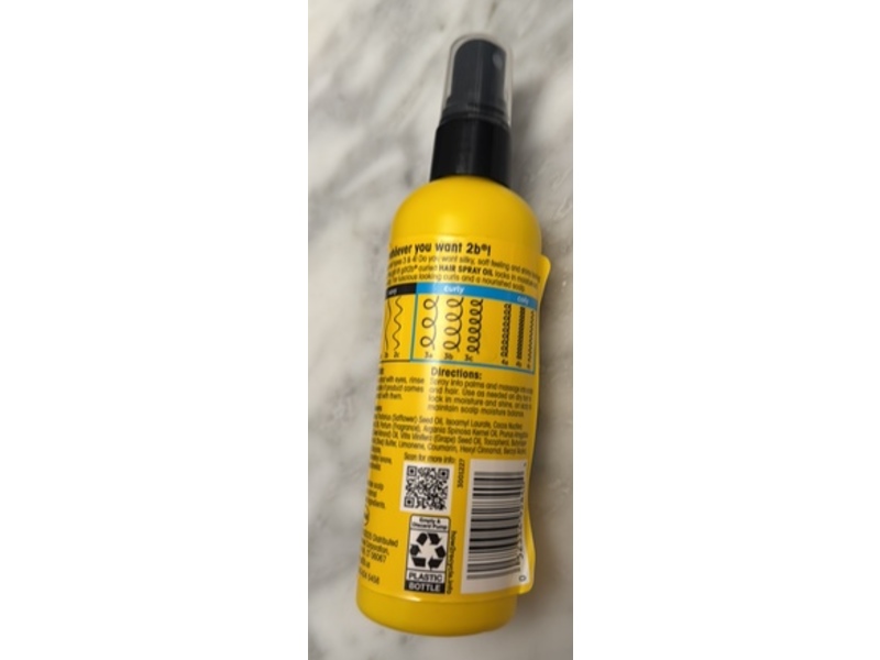 Got2b Curled Hair Spray Oil, 4 oz/113 g