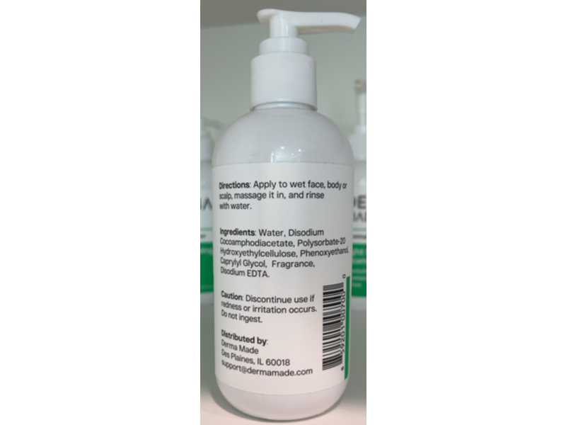 Derma Made Light Foaming Cleanser, 8.0 fl oz/236 mL